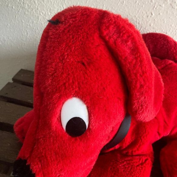 Vintage 1991 Dakin Norman Bridwell Clifford The Big Red Dog Hand Puppet - Picture 4 of 9